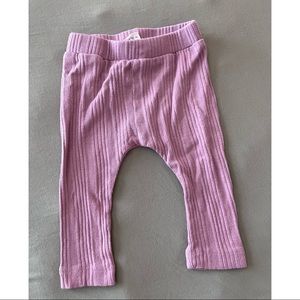 Kate Quinn 6-12 Pink Cotton Leggings